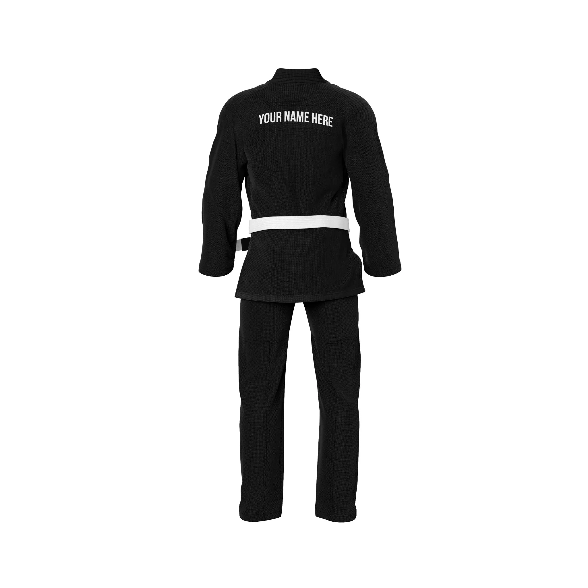 Custom Name/Logo Brazilian Black Jiu Jitsu Gi (BJJ GI) - Image 3