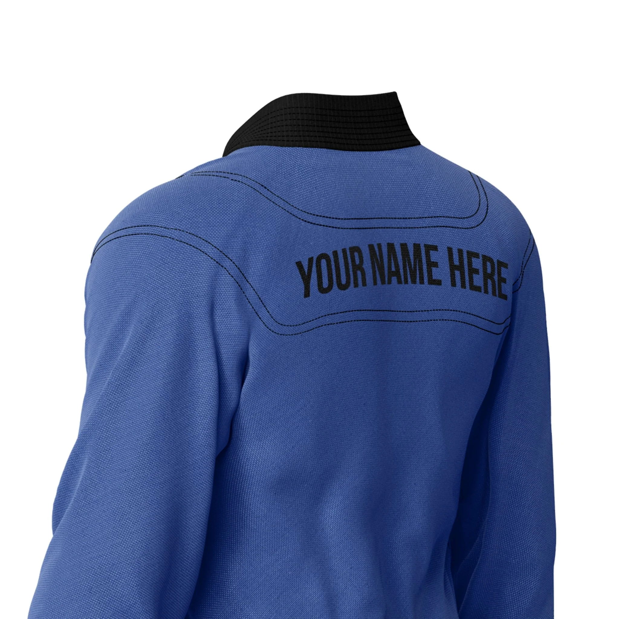 Premium Custom Blue Brazilian Jiu Jitsu Gi (BJJ GI) - Image 4