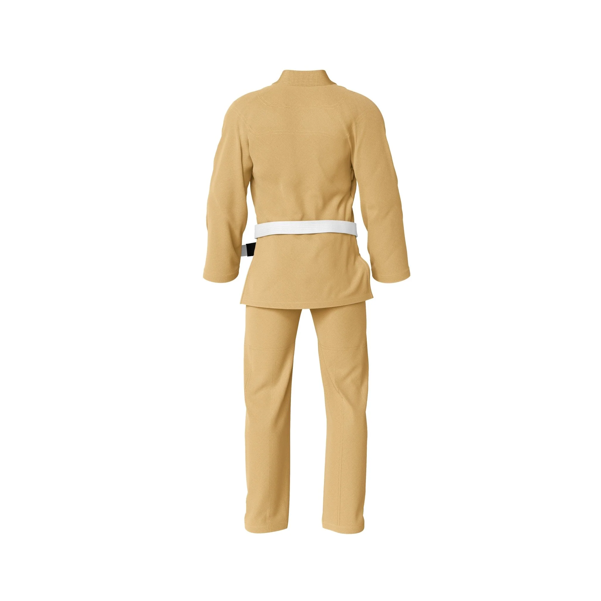 Summo Basic Beige Brazilian Jiu Jitsu GI (BJJ GI) - Image 3