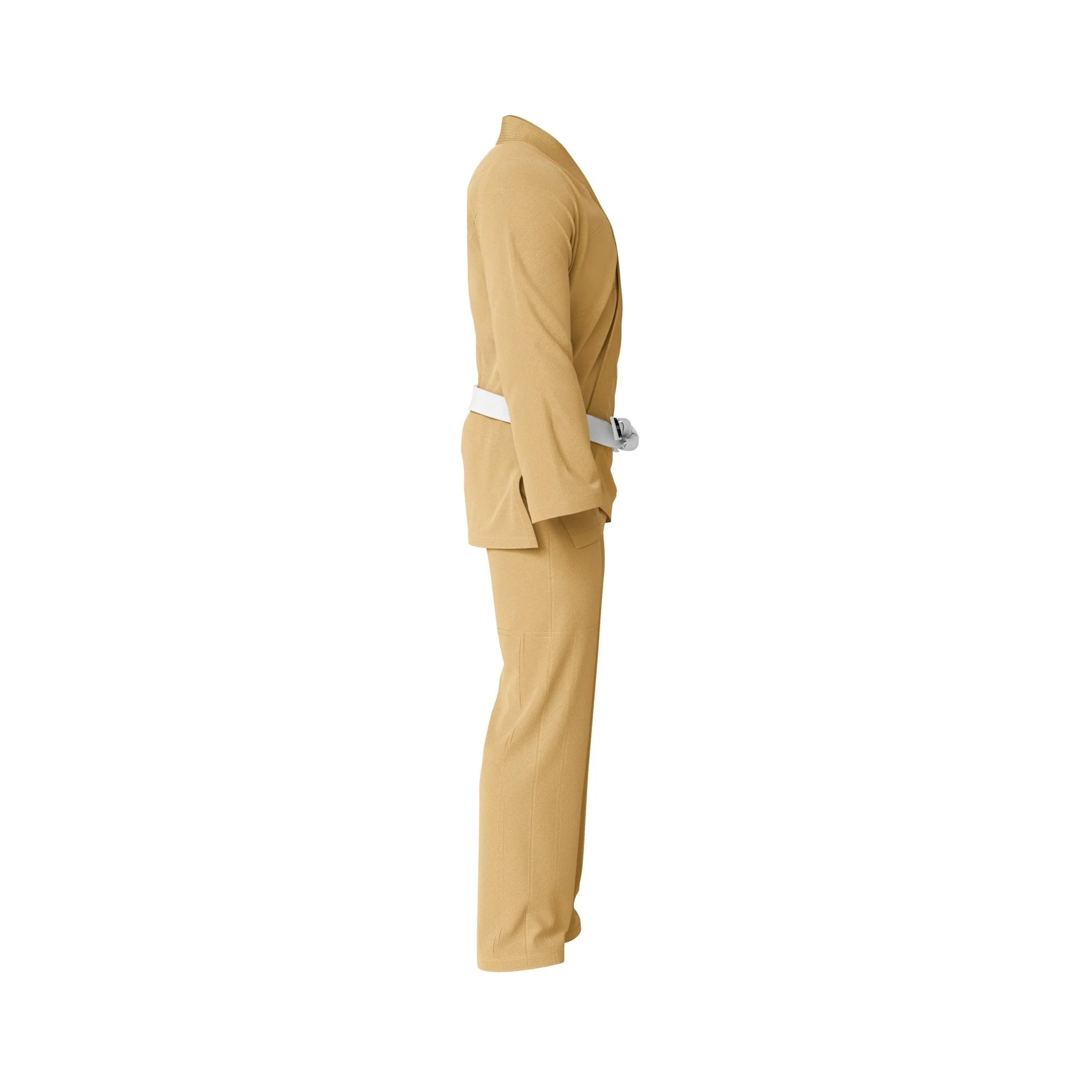 Summo Basic Beige Brazilian Jiu Jitsu GI (BJJ GI) - Image 5